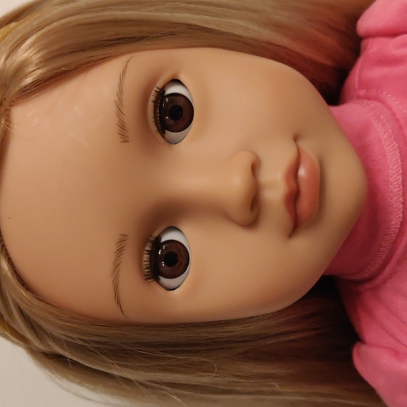 Our generation 18" doll by battat, new white sequin ballgown, sunglasses lot - Picture 3 of 16